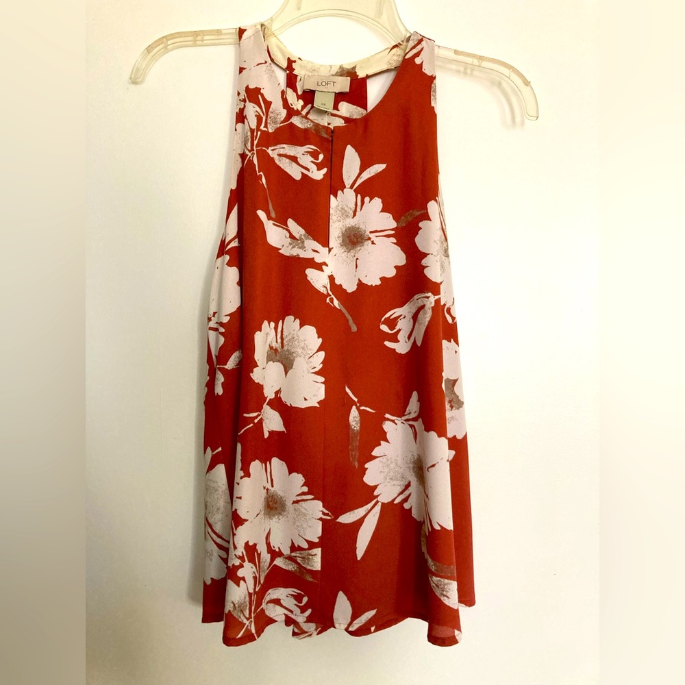 LOFT Floral Halter Top